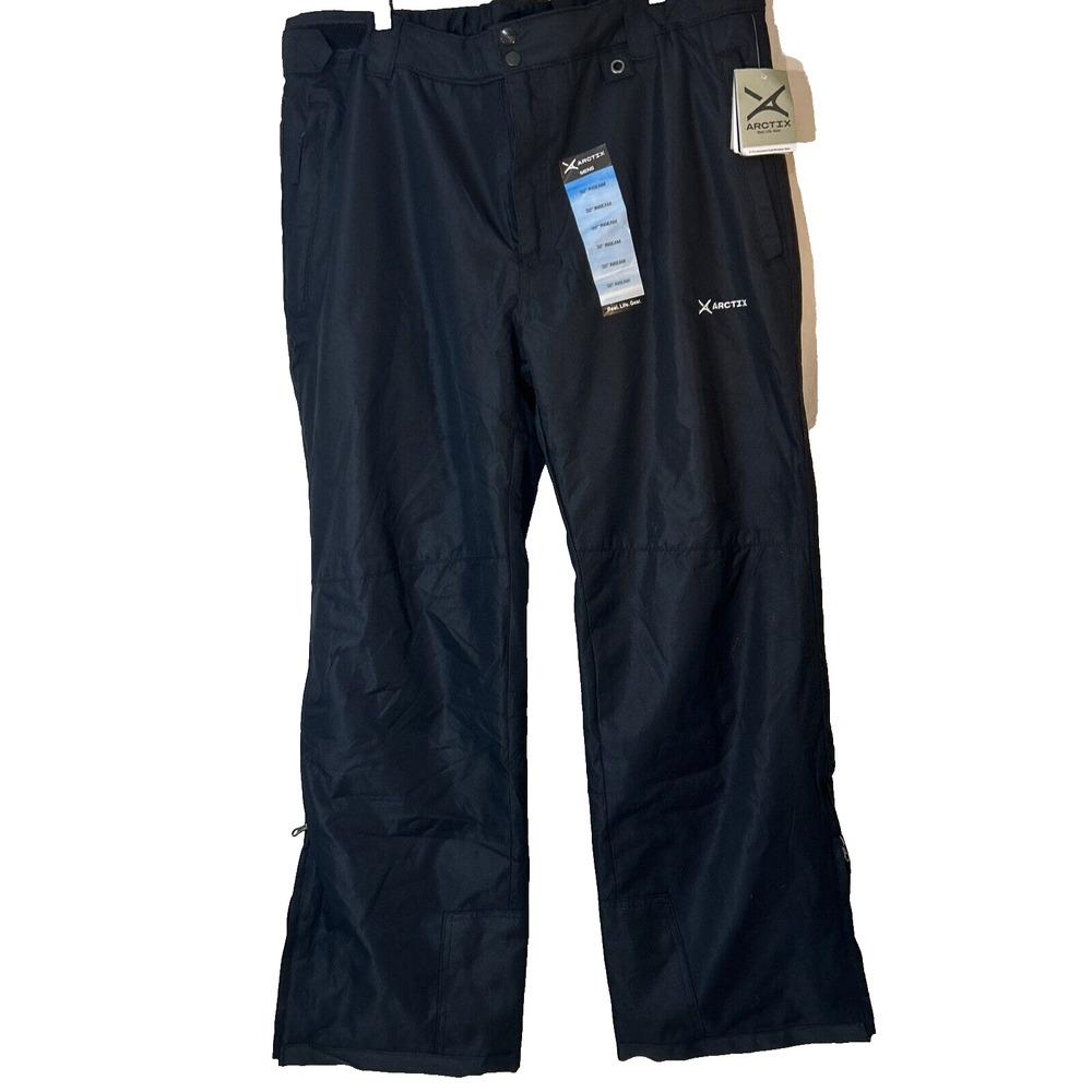 Arctix Men's Essential Snow Pants X-Large/32" Inseam Black